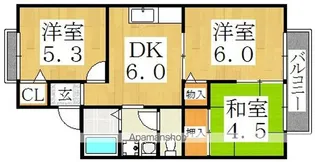 ステラハイツ【1階】の間取り
