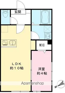 ステラフィオーレ【101号室号室】の間取り