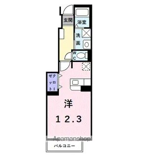 ルミエールⅠ【101号室】の間取り