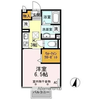 よろづや5C【1階】の間取り