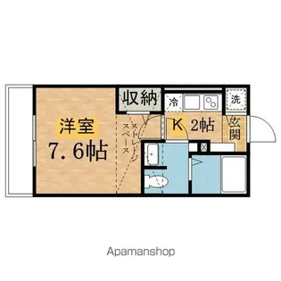 パルティール【2階】の間取り