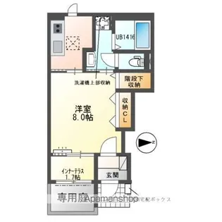 ひまわり【1階】の間取り