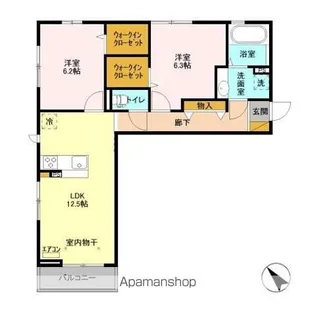 LAVIE【2階】の間取り