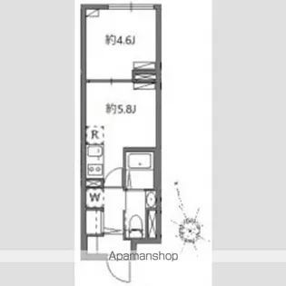 ソラシアレジデンス学芸大学Ⅱ【2階】の間取り