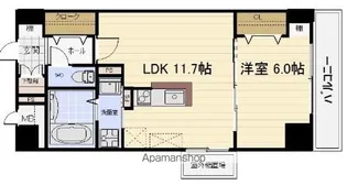 愛知県名古屋市東区徳川1丁目【マンション】の間取り