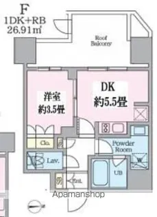 クレストコート東池袋【4階】の間取り