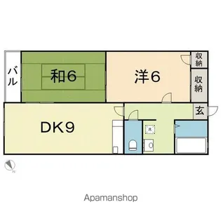 リリカハウス【105号室】の間取り