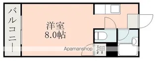 ビッグバーンズマンション下荒田【5階】の間取り