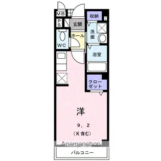 アラチェル【2階】の間取り