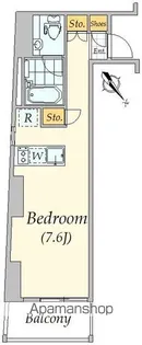 プレミアムキューブ元代々木【3階】の間取り