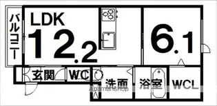 LA SOLANA (ラ ソラーナ)【2階】の間取り