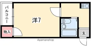 フリーディオ春日町【4階】の間取り