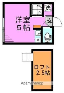 ソレイユ荻窪3【1階】の間取り