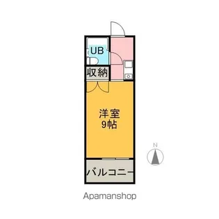 ベルハイツ【2階】の間取り