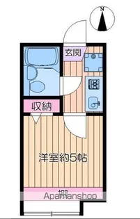 スプリング北綾瀬A【102号室】の間取り