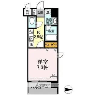 PRINCE54【5階】の間取り