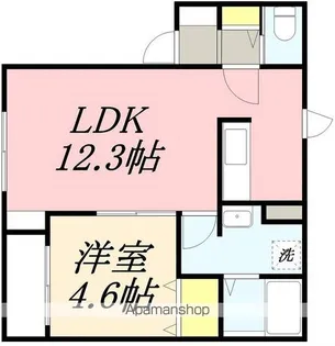KELII駒場車庫【2階】の間取り