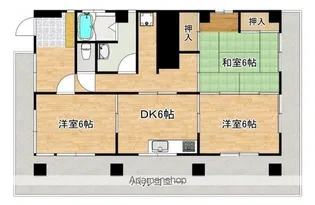 第三大久保ビル【3階】の間取り