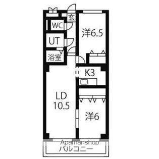 KINSEI【2階】の間取り