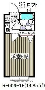 ローズアパート【1階】の間取り