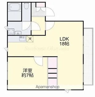 ストロベリーパレス【2階】の間取り