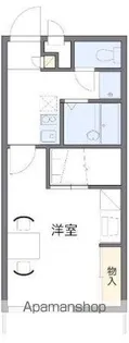 レオパレスエスペーロ I【1階】の間取り