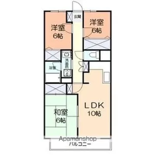 レジデンス永田台【5階】の間取り