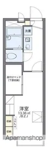 レオパレスブラン大分【215号室】の間取り