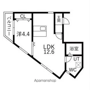 LEGIOIE太閤通駅4【301号室】の間取り