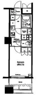 パークキューブ亀戸【6階】の間取り