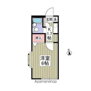 スターハイツ【2階】の間取り