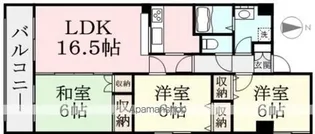 ロイヤル・シャトー一番館【3階】の間取り