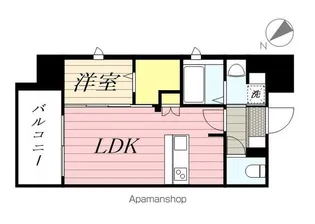 ブラン・スタイル博多314【4階】の間取り
