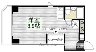 リバーサイドカマタ【6階】の間取り
