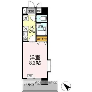 UMEX7【5階】の間取り