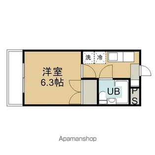 サンレイ プラザ【2階】の間取り