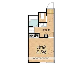 レオパレスパピルスHTY【202号室】の間取り