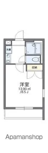 レオパレス紀峰第2【2階】の間取り