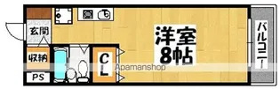 東光荘Ⅰ【2階】の間取り