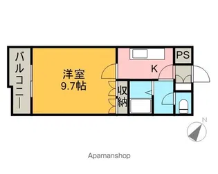 ロイヤルハイツ・IYO【2階】の間取り