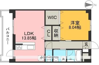 HARVEST【2階】の間取り