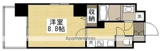グランフォンテーヌ奉還町【3階】の間取り