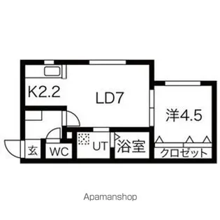 センテナリオL126【3階】の間取り