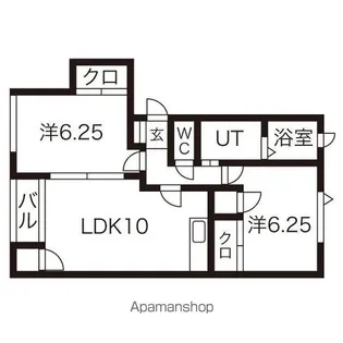 ストリームA【1階】の間取り