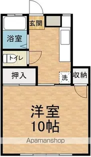 アンサンブル榑木B【101号室】の間取り