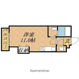 アルファレジデンス北22条(旧ブルーベル北22)【4階】の間取り