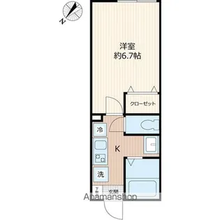 グランフェリオ習志野【2階】の間取り