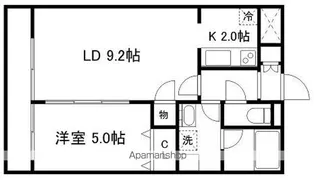 レガーロ旭町【2階】の間取り