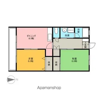 プレミールⅡ【1階】の間取り