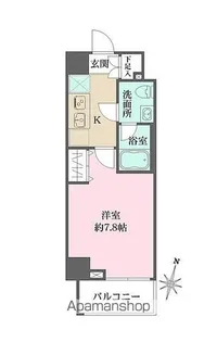 ベルフェリーク木場【8階】の間取り